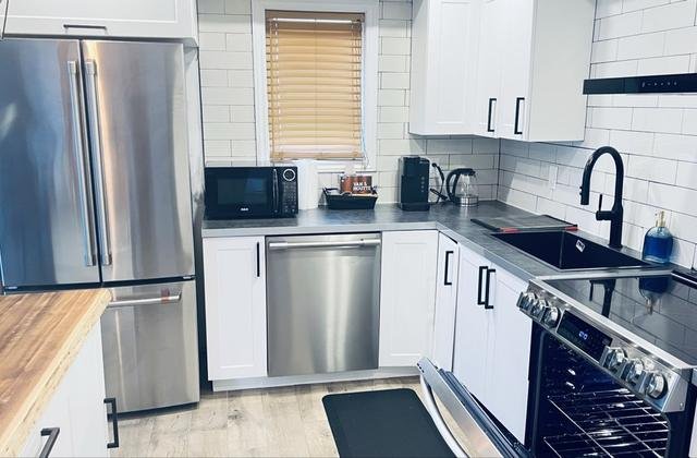 Clean kitchen after Airbnb cleaning by QNett Services