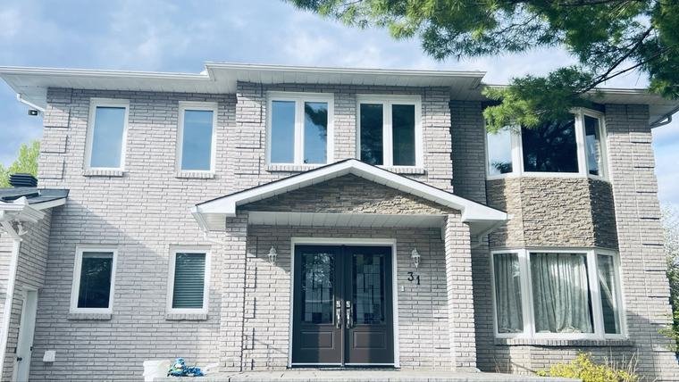 Nettoyage de vitres réalisé par QNett Services - Maison résidentielle à Gatineau